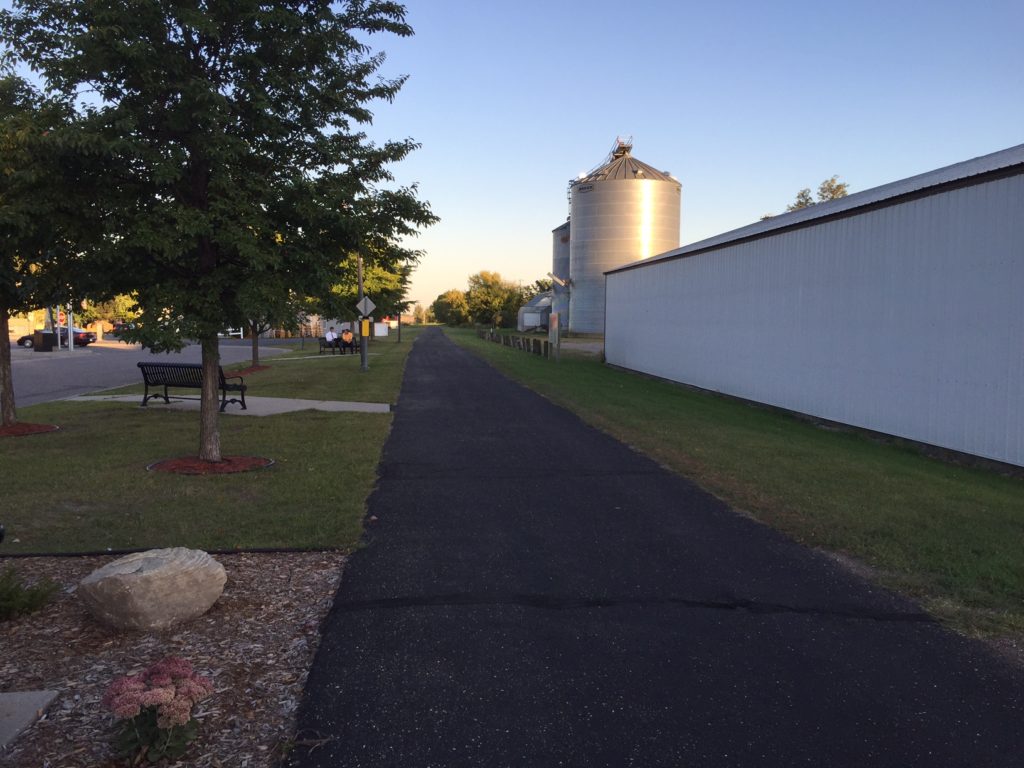 The Lake Wobegon Trail in Freeport, MN