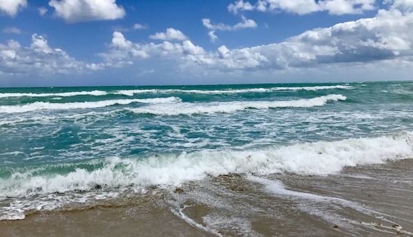 The beautiful Atlantic Ocean.