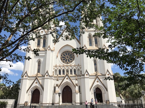 St. John's Cathedral across Lafayette Square from the O'Connor house.