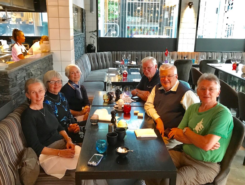 Nordic Cruise group: Marty, Shirley, Sadie, Harley, Stuart, Hollis