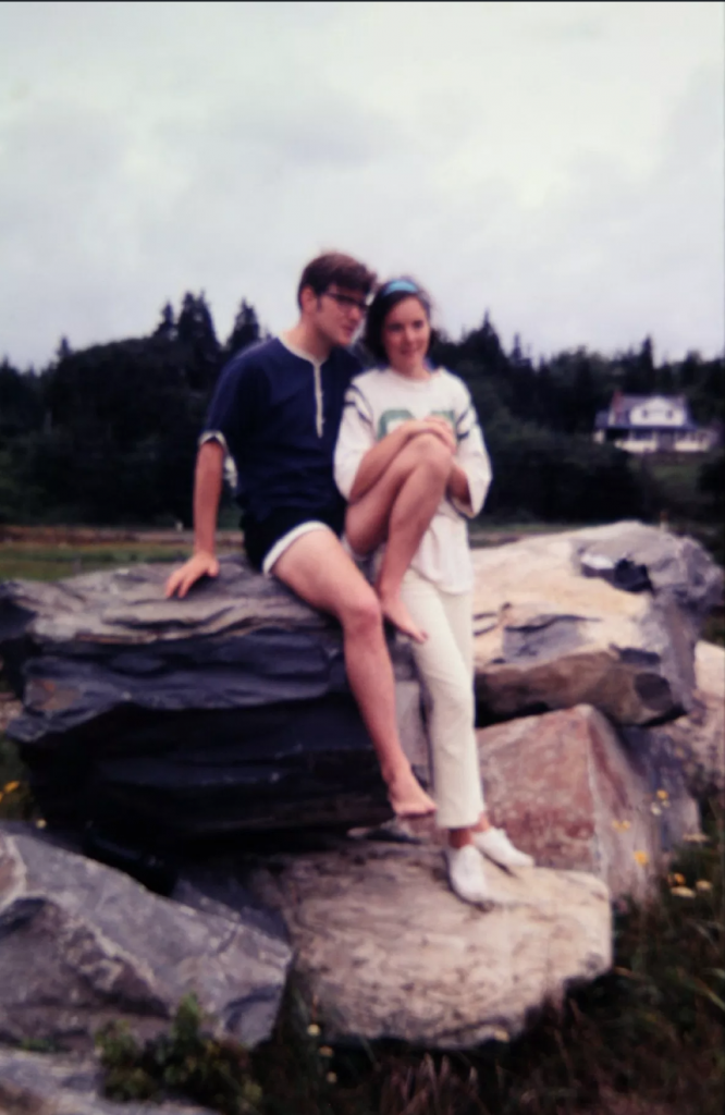 August 1969. Nova Scotia. Our honeymoon.
