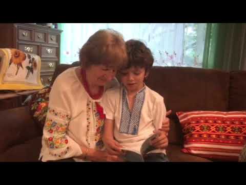 Watch 9-Year-Old Dedicate Book & Audiobook to Immigrant Grandma from Ukraine