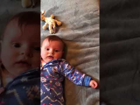 Lydia Roll Over from Tummy to Back